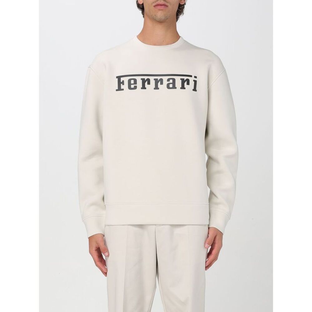 Ferrari Sweatshirt Men Beige